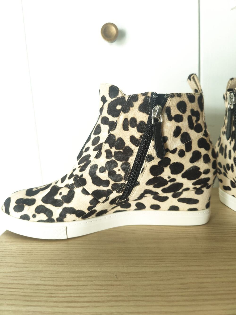 Linea Paolo Filipa II Calf Hair Wedges 9